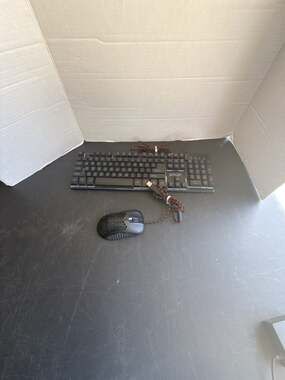Skytech Gaming K-1000 Keyboard and M-1200N Honeycomb Gaming Mouse Combo